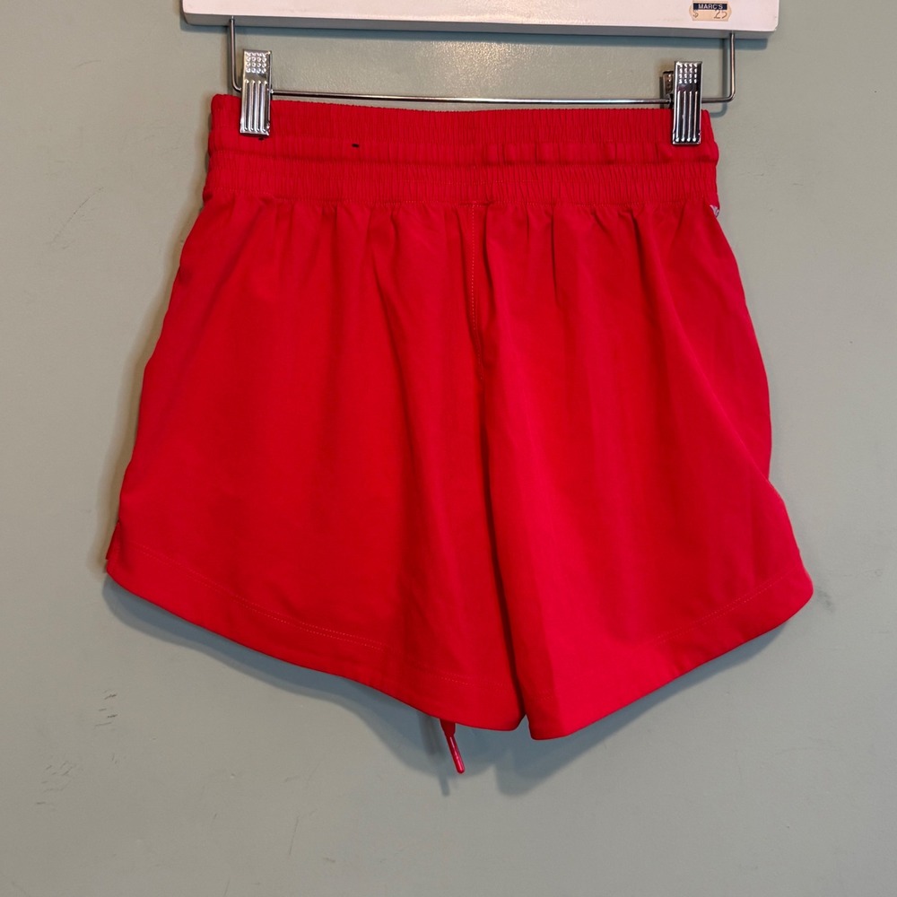 YPB Womens Red motionTEK Activewear Training Athletic Running Shorts Red Size XS - Picture 2 of 6